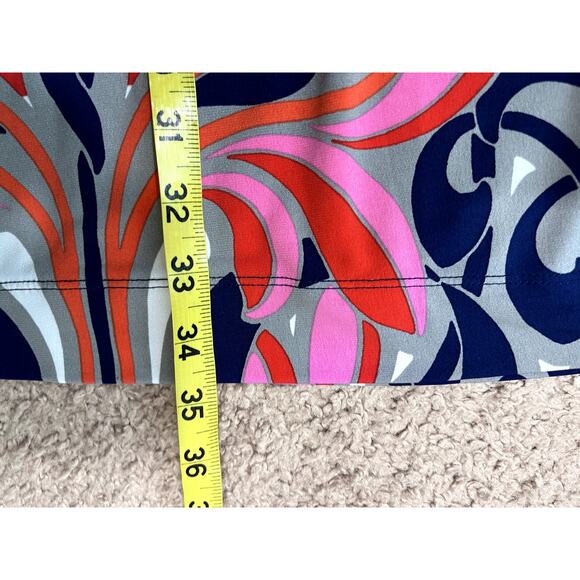 Women's Banana Republic Retro Psychedelic Shift Dress M - Picture 5 of 5
